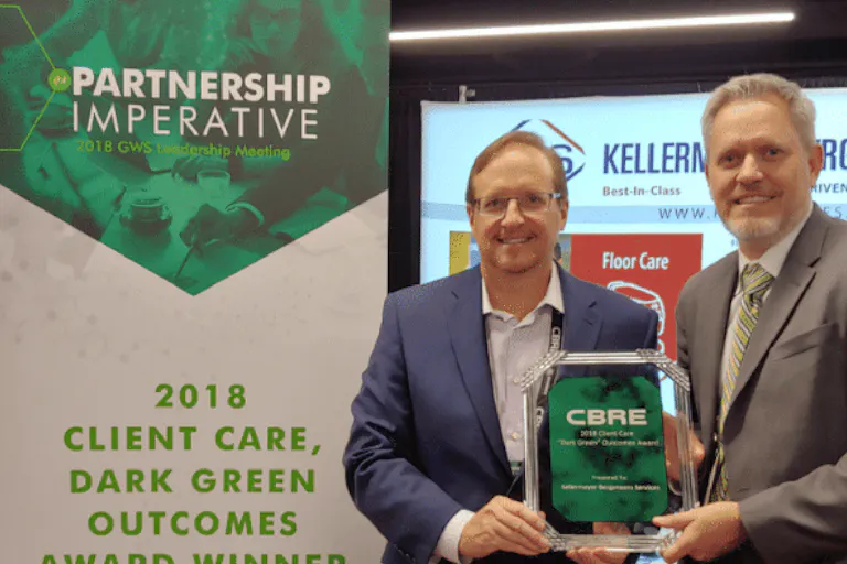 CBRE Client Care Dark Green Outcomes Award