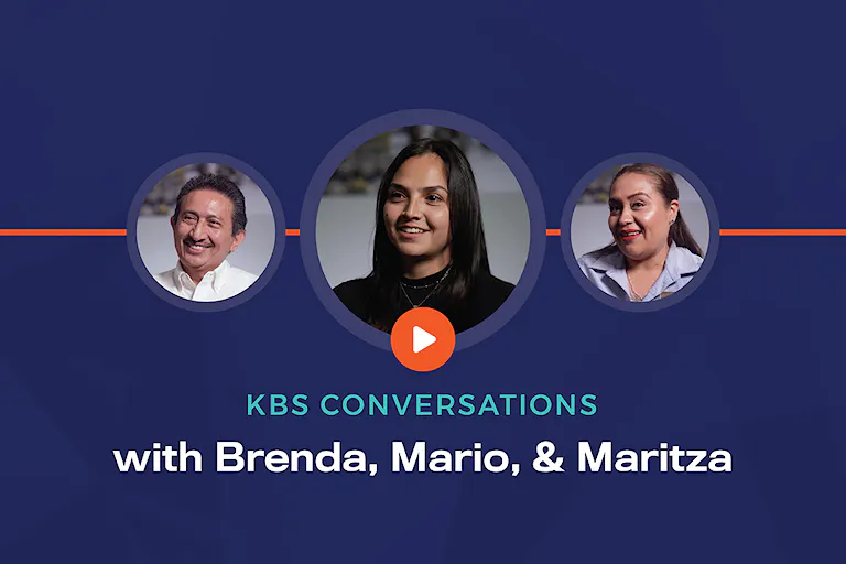 KBS Conversations with Brenda, Mario, and Maritza