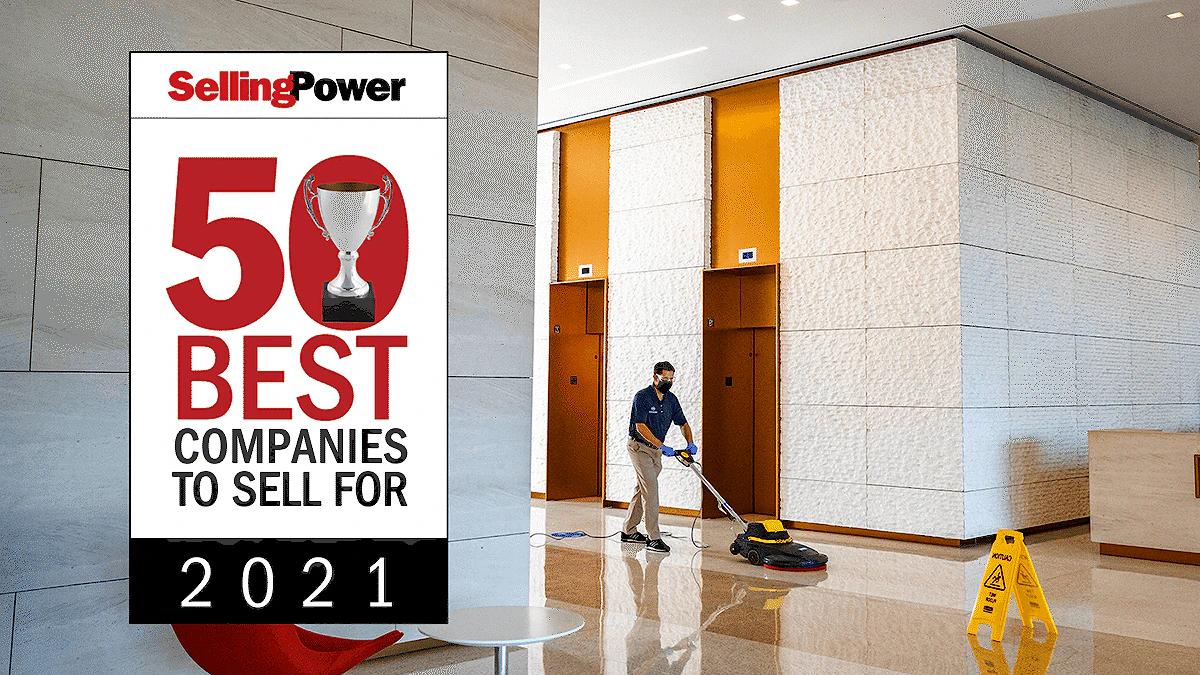 Selling Power 50 Best Companies to Sell for badge